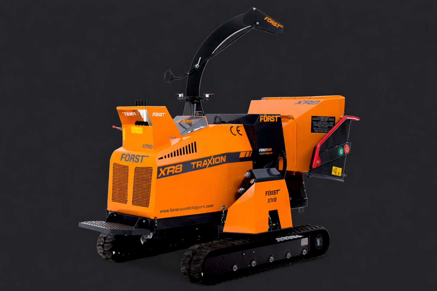 FORST XR8 TRAXION ágaprító gép